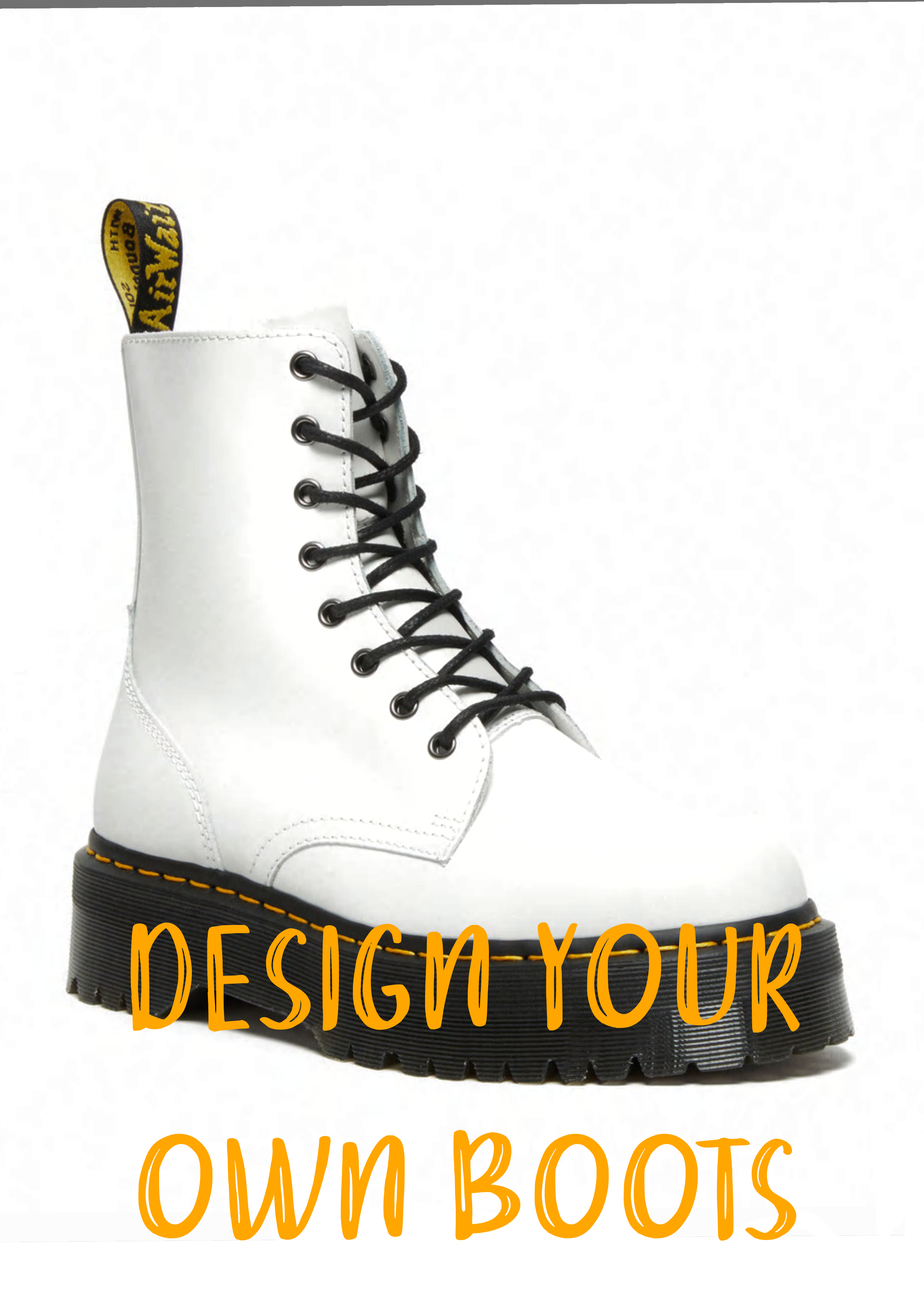 Design Your Own Boots – LightBulb Art Studios
